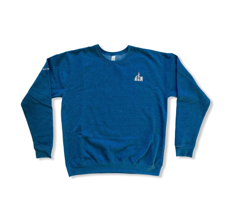 Front Nine Sweater - Heather Blue