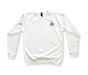 Front Nine Sweater - White